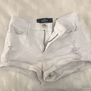 White Hollister Shorts
